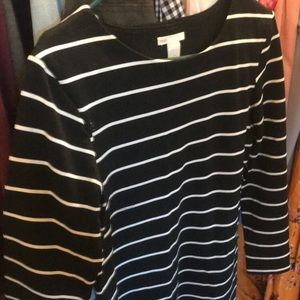 Basic striped dress